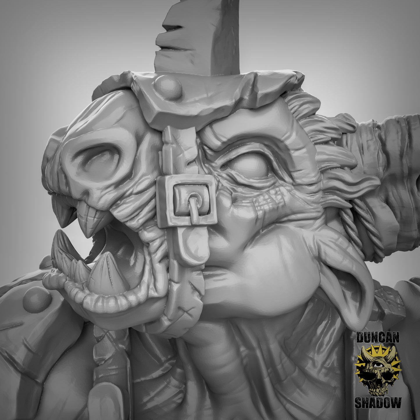 Beastman bust