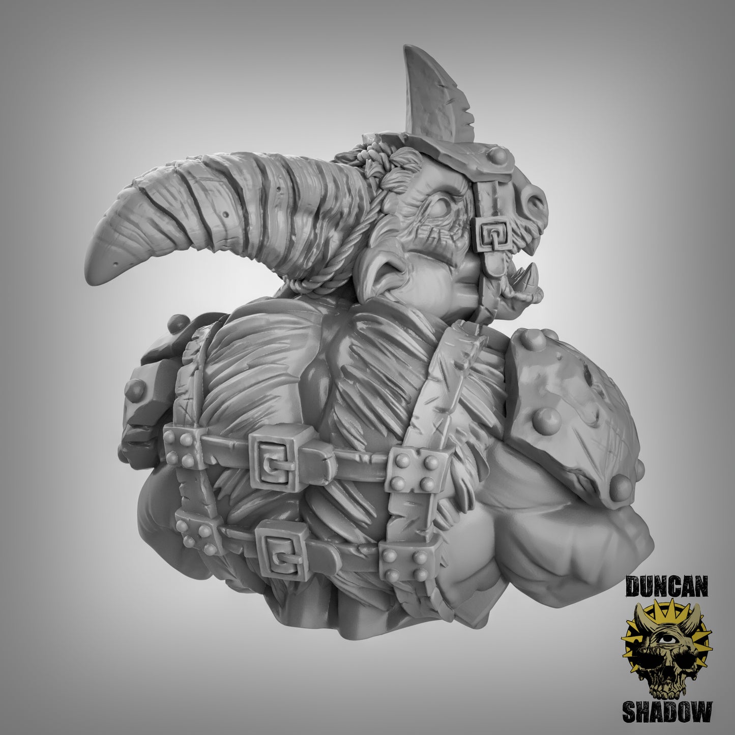 Beastman bust