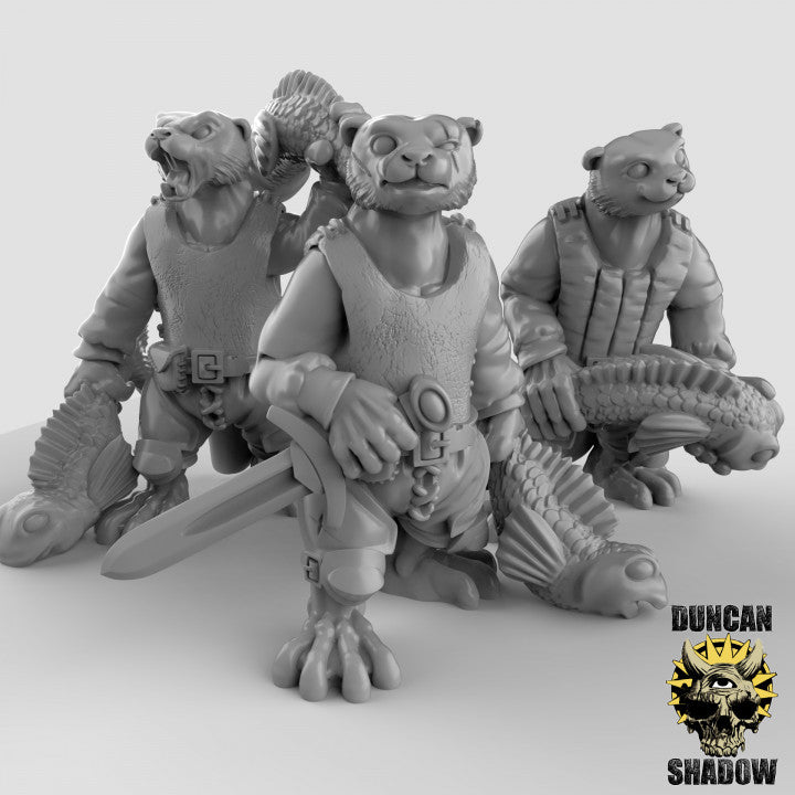 Otter Folk Warriors