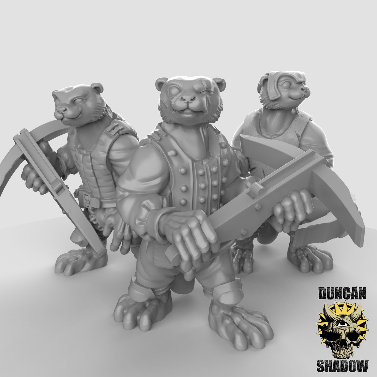 Otter Folk Warriors