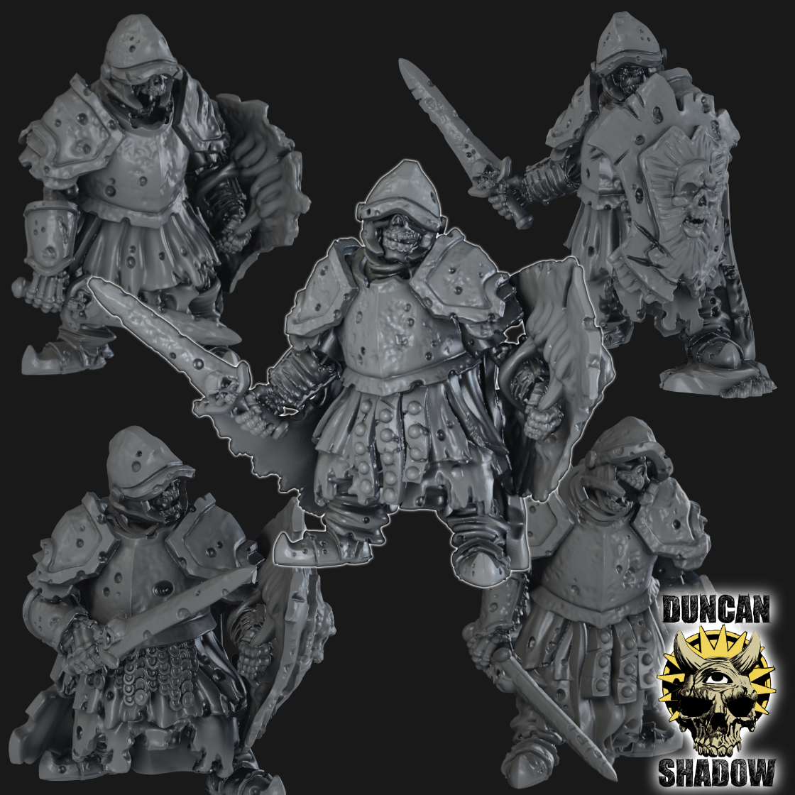 Armored Skeleton Soldiers