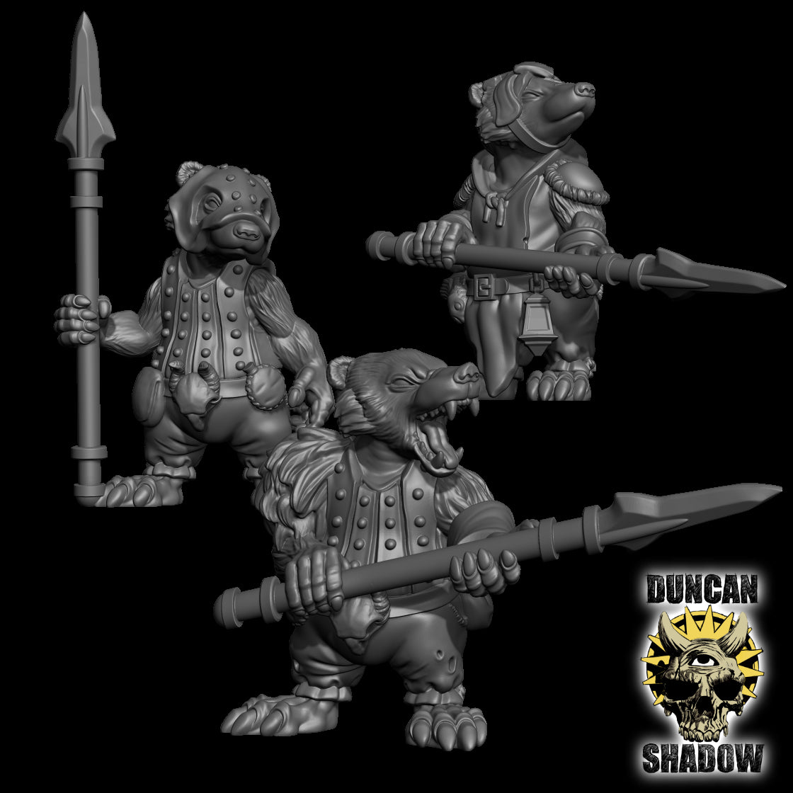 Badger Folk Warriors