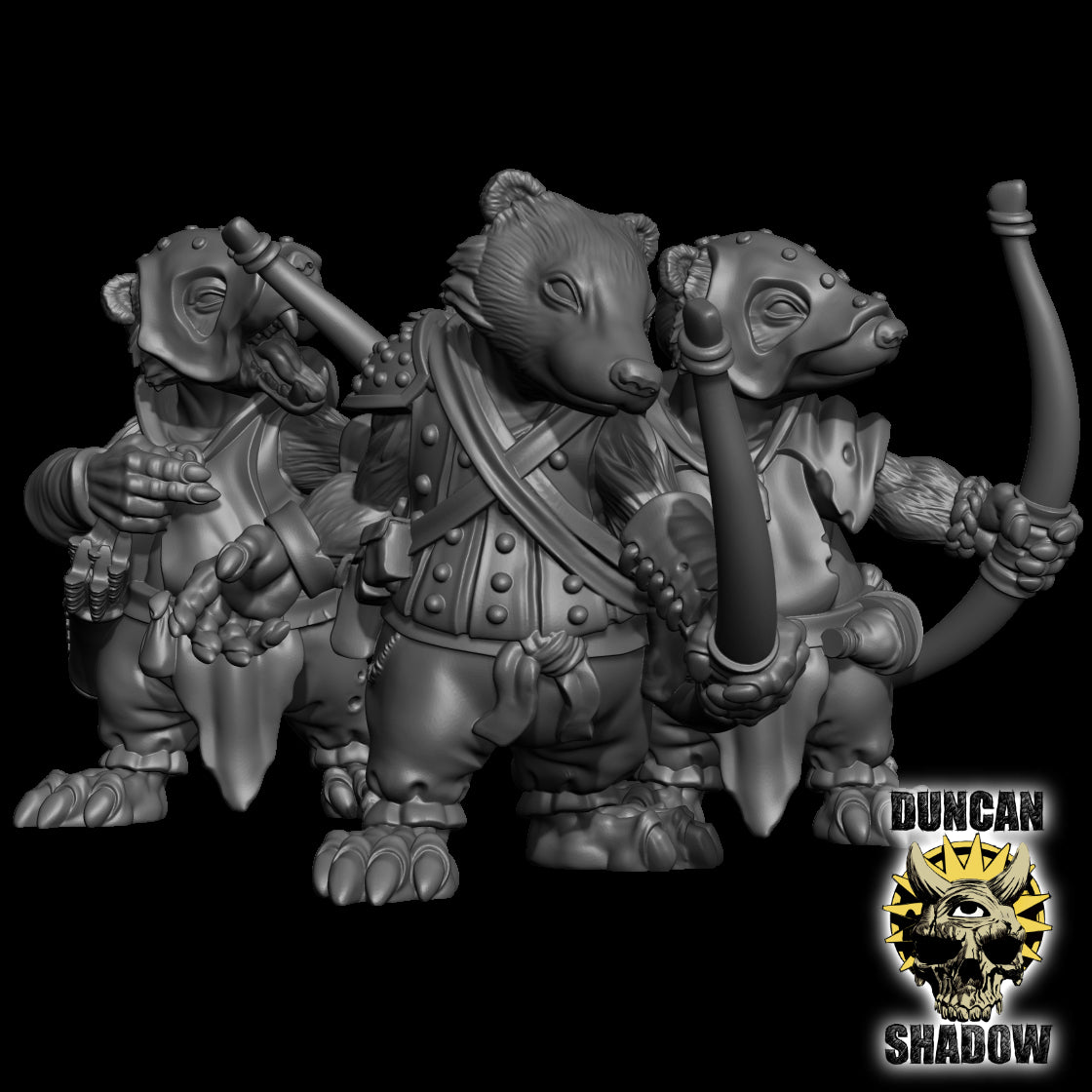 Badger Folk Warriors