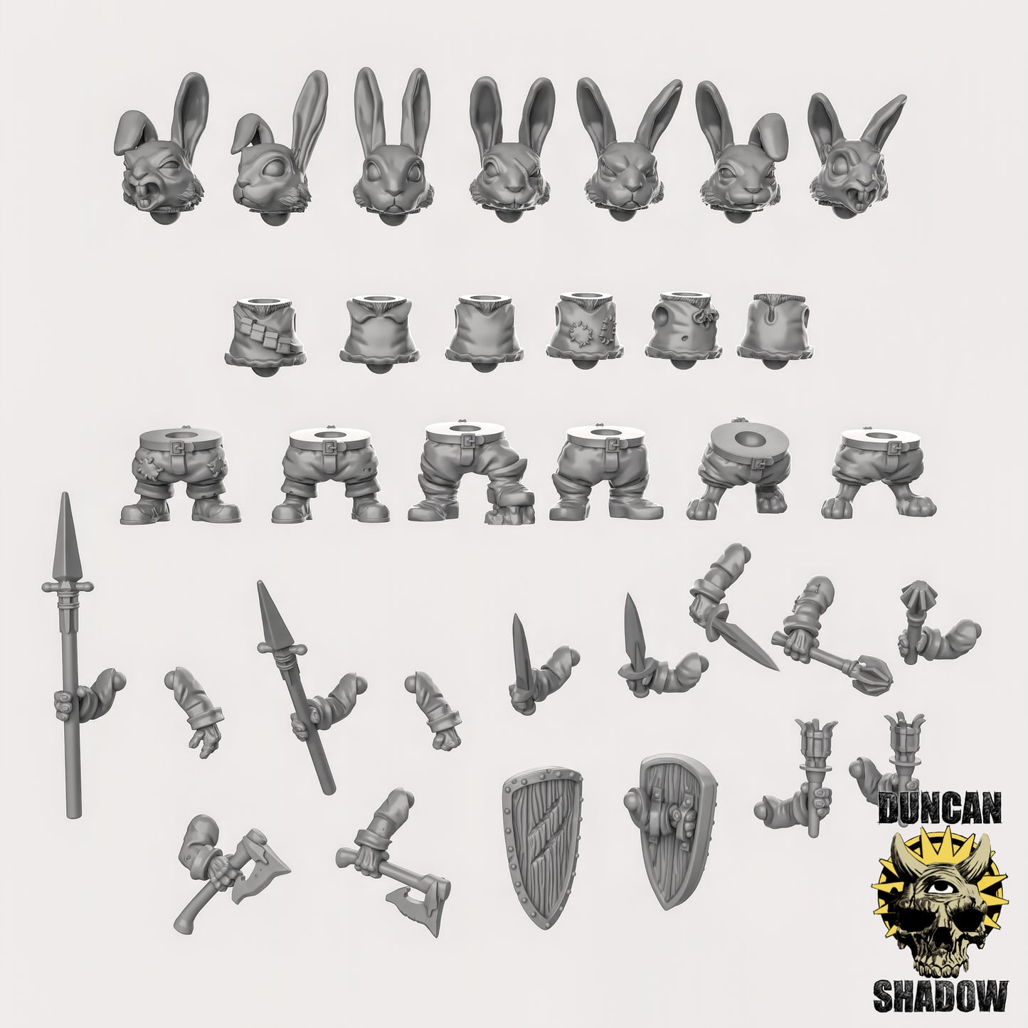 Rabbit Folk Warriors