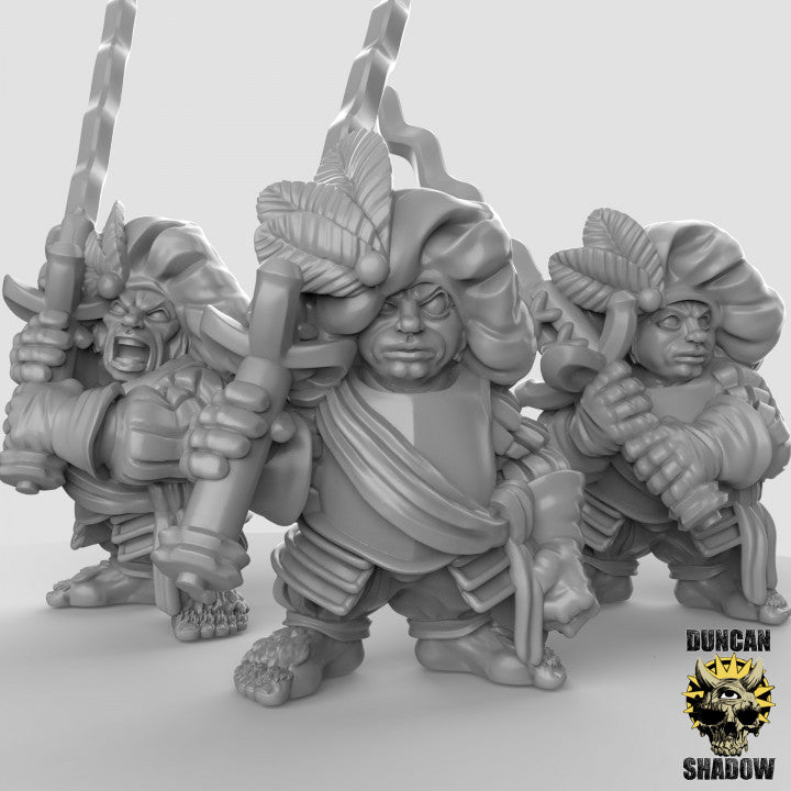 Halfling Warriors