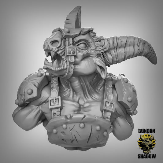 Beastman bust