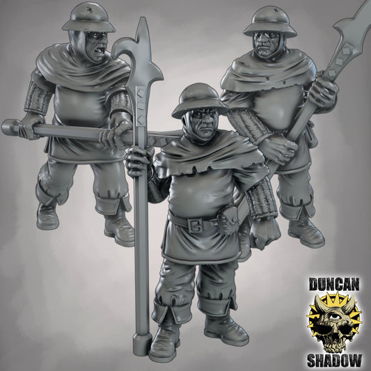 Guards with Polearms