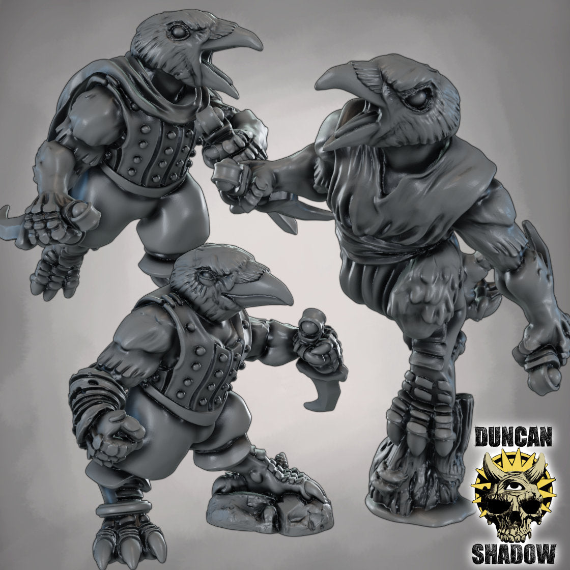 Crow Folk with Daggers