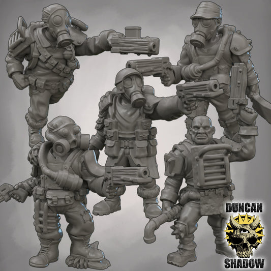 Raiders with Pistols