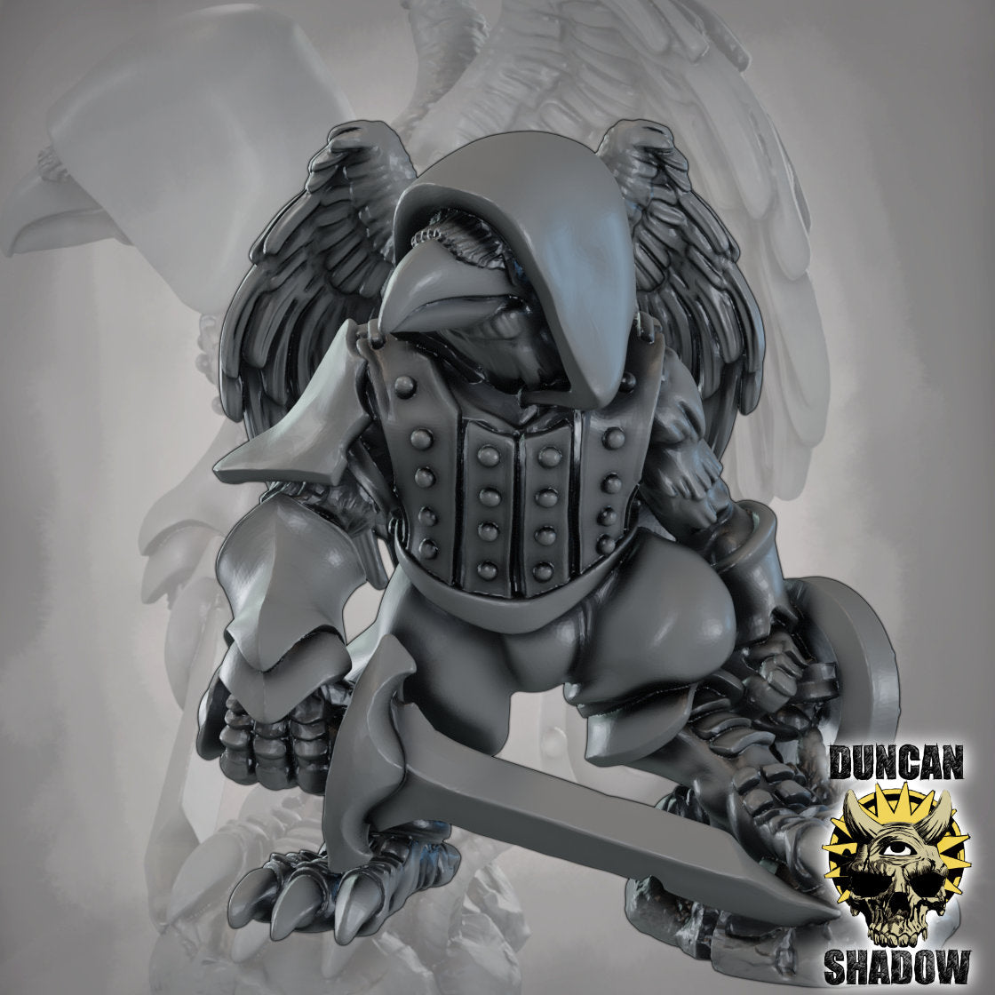 Crow Folk with Swords