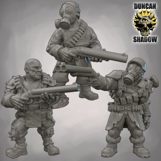 Raiders with Shotguns