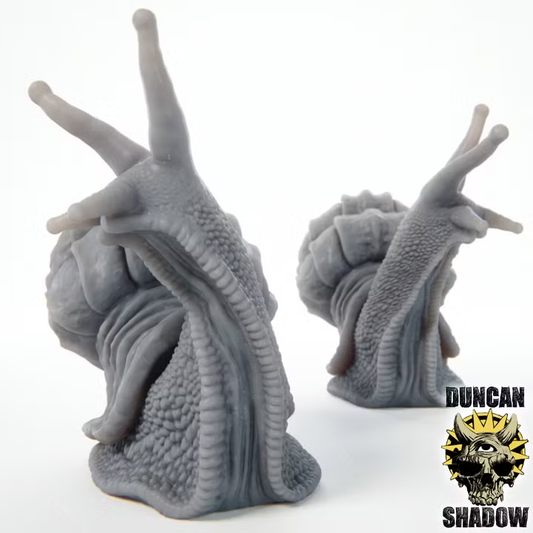 Giant Snails with Spire Shells
