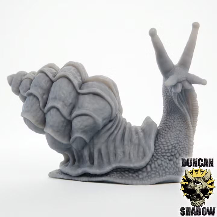 Giant Snails with Spire Shells