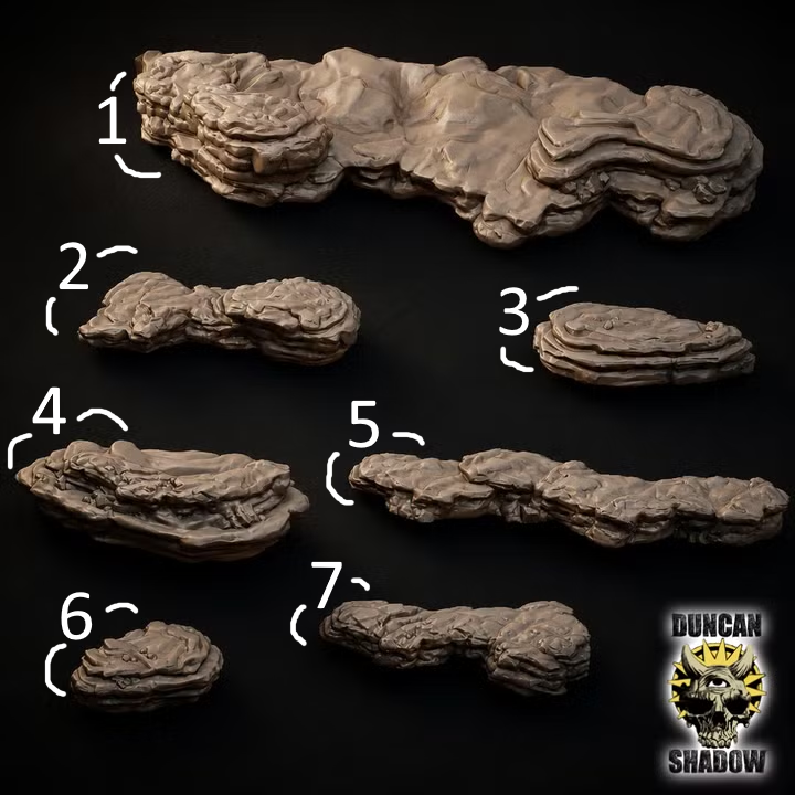 Rock Formations - Low
