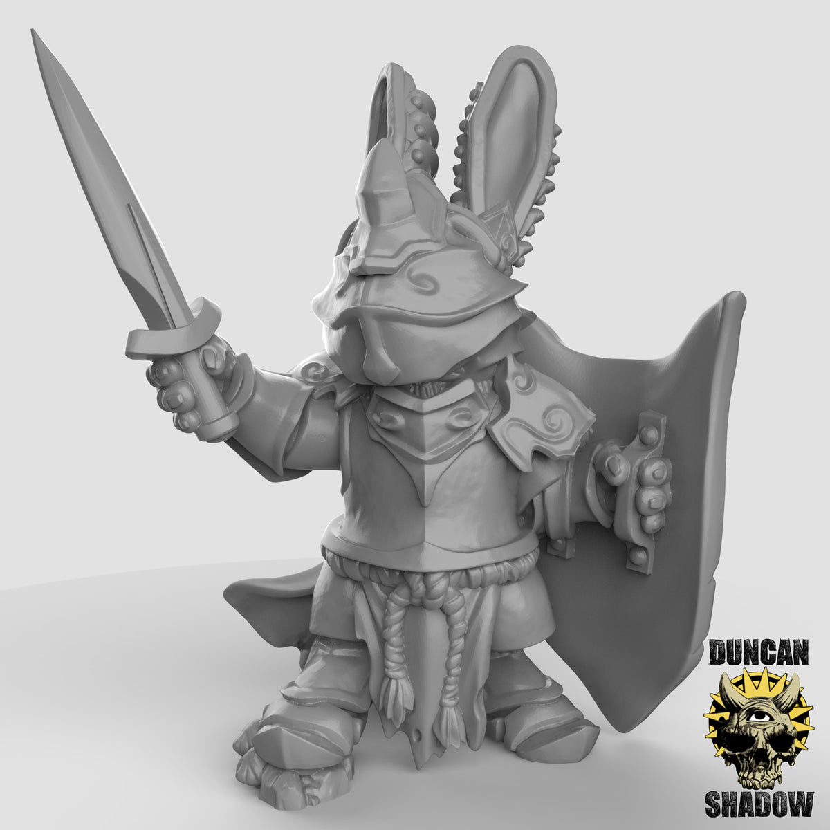 Short Fat Rabbit Folk Rabbit Folk Character – Fat Fae Forge